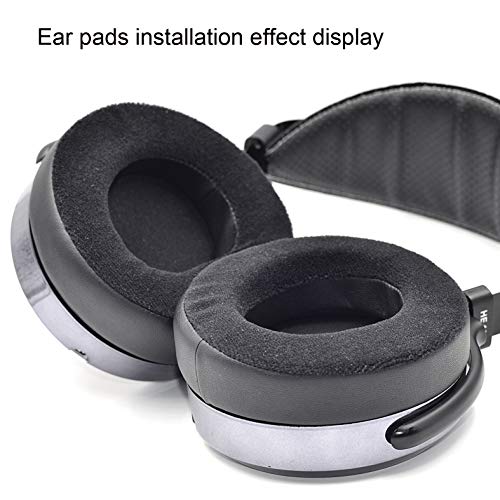 Defean Velvet Earpads for HIFIMAN SUNDARA, HE(560/500/6/5/3) Headphones | Also for HIFIMAN SUNDARA, HE560(HE560i)/HE500/HE400(SE/i/S)/HE350/HE300, HE6/HE5/HE3 Headphones