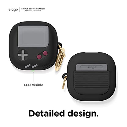 elago GB5 Case for Galaxy Buds FE, 2 Pro, 2, Pro, Live - color: Black