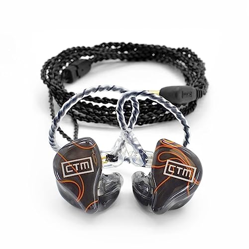 CTM IEM Replacement Cable 60" | Black | 2-Pin Connector | by Clear Tune Monitors