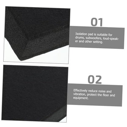 Generic Subwoofer Isolation Pad Soundproofing Speaker Pad for Noise Reduction Durable Antislip Design for Studio Monitors and Home Theaters