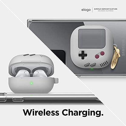 elago GB5 Case for Galaxy Buds FE, 2 Pro, 2, Pro, Live - color: Light Grey