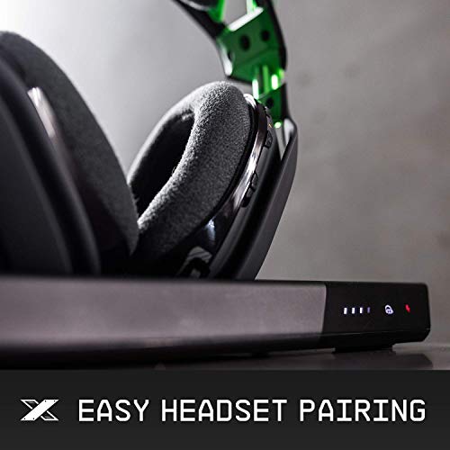 ASTRO Gaming A50 Wireless Dolby Gaming Headset - Black/Green - Xbox One + PC (Renewed) - style: Xbox One + PC
