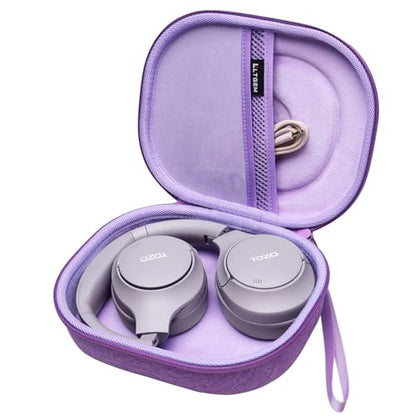 Case for JBL Tune 510BT/720BT/770NC/520BT/520C/670NC Headphone Purple | Hard Carrying Travel Case for JBL Live 670NC/770NC/680NC/780NC Headphones - color: Purple