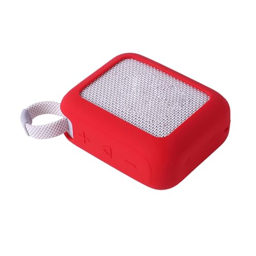 Silicone Case Cover for GO 4 GO4 Bluetooth-Compatible Full Cover Thickened Protective Sleeve Protective Sleeve - color: Red