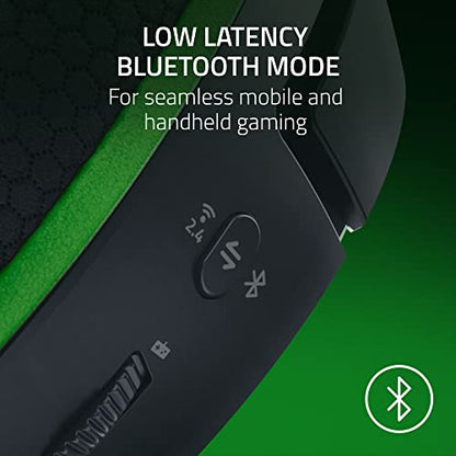 Razer Kaira HyperSpeed Wireless Gaming Headset for Xbox Series X|S, Xbox One, PC: TriForce 50mm Drivers - HyperClear Cardioid Mic - Low Latency Bluetooth - Up to 30 Hour Battery Life - Black - color: Black, style: Kaira HyperSpeed