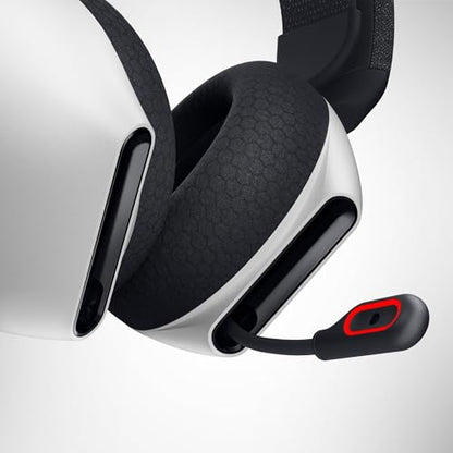 Alienware Wireless Gaming Headset AW725H | Bluetooth / 2.4GHz, Hi-Res Audio, Dolby Atmos, RGB Lighting, Lunar Light - color: Lunar Light