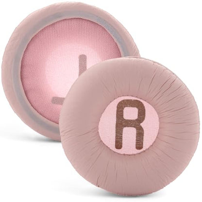 Tune 600 Ear Pads Replacement Ear Cushions Compatible with JBL Tune 600BTNC T500BT T510BT Tune 500 T450BT JR300 JR300BT Headphones High-Density Memory Foam Earpads Earmuffs Ear Cups Cover (Pink) - color: Pink