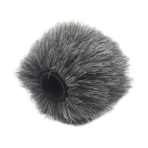 Camera Accessory Microphone Windproof Cover Furry Windscreen for Camera Microphones Protects Against Wind Dirt Enhances Sound Reception for Outdoor