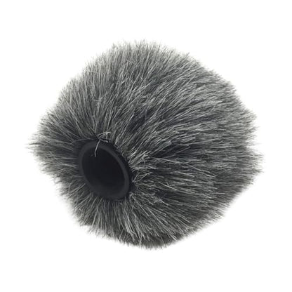 Camera Accessory Microphone Windproof Cover Furry Windscreen for Camera Microphones Protects Against Wind Dirt Enhances Sound Reception for Outdoor