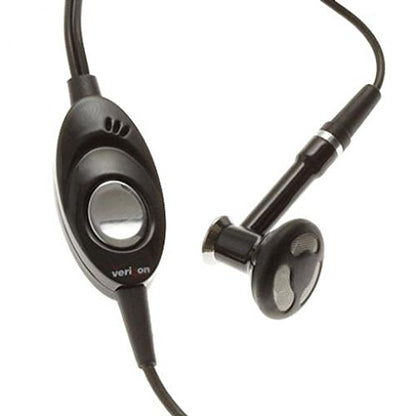 Headset Mono 2.5mm Hands-Free Earphone Single Earbud Headphone Microphone Black for Sprint LG LX400 - Sprint LG Muziq LX570 - Sprint LG Remarq LN240 - Sprint LG Rumor 2 LX265