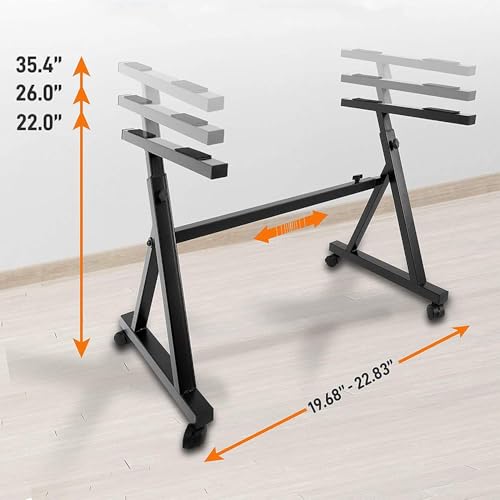 Pyle Universal Electronic Black Heavy-Duty Z Style Keyboard Organ Holder Rack Portable Piano Stand W/Adjustable Height and Width, Locking Wheels (PKST48.5) - style: Wheels