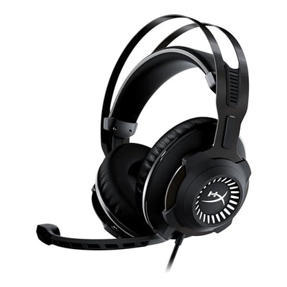 HyperX Cloud Revolver - Gaming Headset with HyperX 7.1 Surround Sound, Signature Memory Foam, Premium Leatherette, Steel Frame, Detachable noise-cancellation microphone