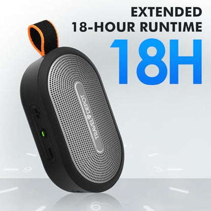 Travel Depot Portable Magnetic Bluetooth Speaker, Waterproof, (2 Pack) | Bluetooth Speaker Loud Stereo Sound, 18H Battery, Dual Pairing, BT5.3, Mini Wireless Speakers for Travel, Hiking, Beach - size: 2 Pack