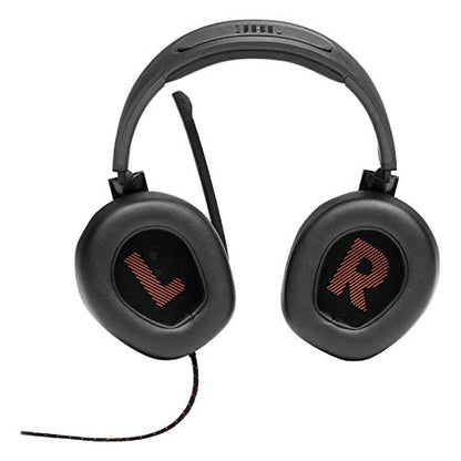 JBL Quantum 300 - Wired Over-Ear Gaming Headphones with JBL Quantum Engine Software - Black, Large - size: Large