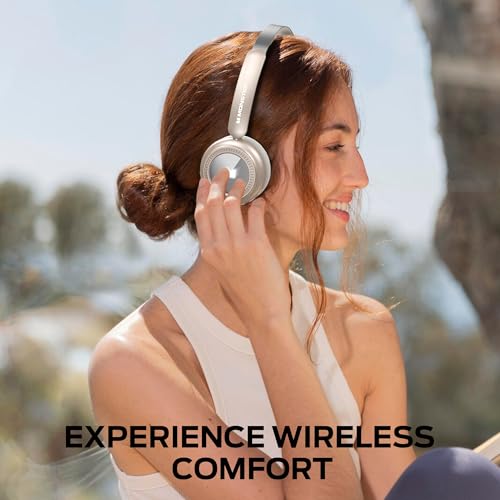 Monster N-Tune MINI 01 Bluetooth Headphones - Bluetooth 6.0 On-Ear Headphones with Speed Charge, Clear Audio, 50H Playtime, Comfortable & Lightweight Design, Hands-Free Calls (White)