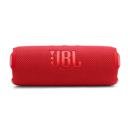 JBL Flip 7 Portable Bluetooth Speaker, Waterproof and Drop-Proof - Red | Up To 16 Hours Playtime, IP68 Dustproof Build, Clip-On Loop, USB C Lossless Audio, Links With Other Speakers For Outdoor Use - color: Red
