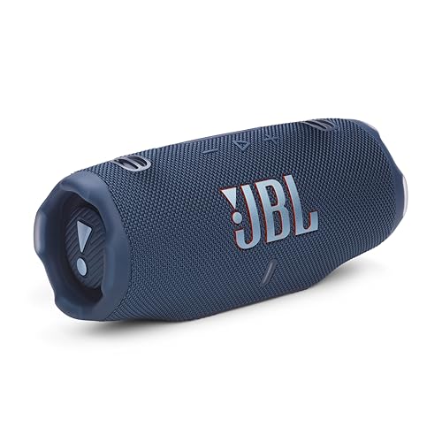 JBL Charge 6 Portable Bluetooth Speaker, Waterproof, Drop-Proof - Blue | Long Battery Life Up To 28 Hours, Quick Charging, Built-In Powerbank, Weatherproof For Outdoor, Poolside, And Shower Use - color: Blue