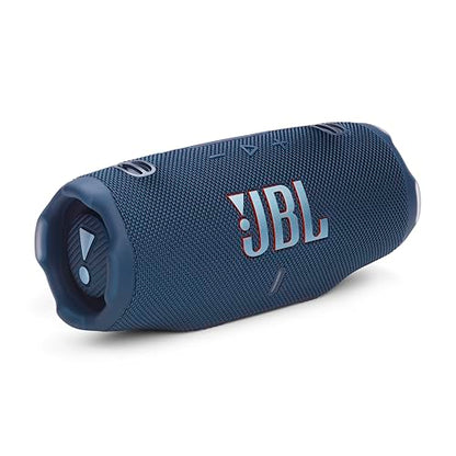 JBL Charge 6 Portable Bluetooth Speaker, Waterproof, Drop-Proof - Blue | Long Battery Life Up To 28 Hours, Quick Charging, Built-In Powerbank, Weatherproof For Outdoor, Poolside, And Shower Use - color: Blue
