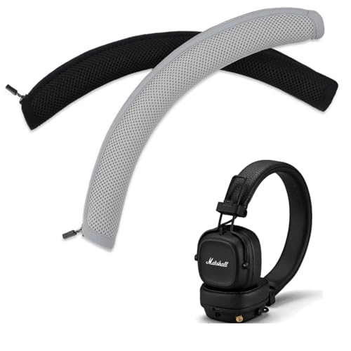 Major III/IV/V Replacement Headband Pads, Headband Cover Cushion for Marshall Major 5 4 3 Headphone (Gray) - color: Gray