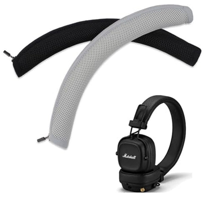 Major III/IV/V Replacement Headband Pads, Headband Cover Cushion for Marshall Major 5 4 3 Headphone (Gray) - color: Gray
