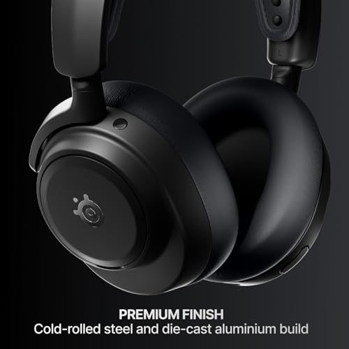 SteelSeries Arctis Nova Pro Omni - Hi-Res Wireless Gaming Headset, 96kHz/24bit, ANC, ClearCast Pro Mic, AI Noise Rejection, Mobile App, Mix 2.4GHz + BT, OmniPlay PC+PlayStation+Xbox - Graphite - color: Graphite - Exclusive