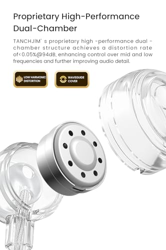 Zero Ultima Wired in Ear Earphone, 1DD Lightweight IEM-3.5mm (Mic) - style: 3.5mm