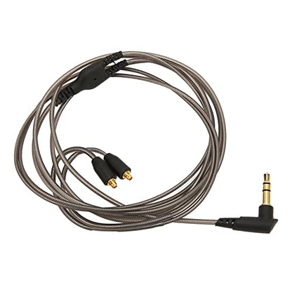Yosoo Health Gear Replacement MMCX Earphone Cable 3.5mm Sound Jack, Tinned Copper HiFi Headphone Cable for SE215 SE315 SE425 SE535 SE846, UE900, Westone W Series, 3.9ft Length