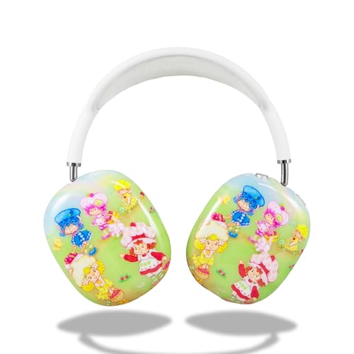 Sonix Protective Case for AirPods Max Headphones - Stylish TPU Hard Shell Ear Cup Covers | Strawberry Shortcake Berry Besties Rainbow - color: Strawberry Shortcake Berry Besties Rainbow