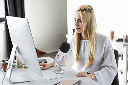 Foam Cover Windscreen for Blue Yeti Microphones | Ideal for Podcasting & Professional Recordings