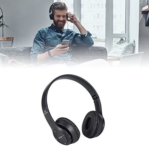 Pongnas Foldable Over Ear Gaming Headphones with Stereo Sound Lightweight Comfort Design Noise Isolating Ear Cups Mic Monitoring RGB Lighting Fit for PC Laptop