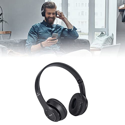 Pongnas Foldable Over Ear Gaming Headphones with Stereo Sound Lightweight Comfort Design Noise Isolating Ear Cups Mic Monitoring RGB Lighting Fit for PC Laptop