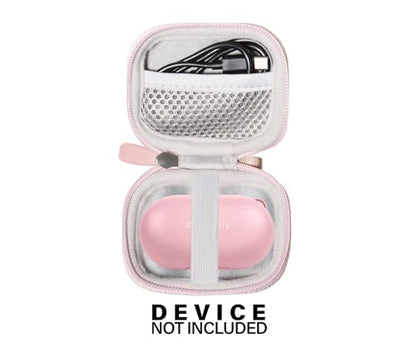 Case for Raycon Everyday Earbuds Classic Bluetooth Wireless with Microphone - Stereo Sound, Active Noise Canceling, in-Ear Bluetooth Headset True Wireless Earbuds (Rose Gold) - color: Rose Gold
