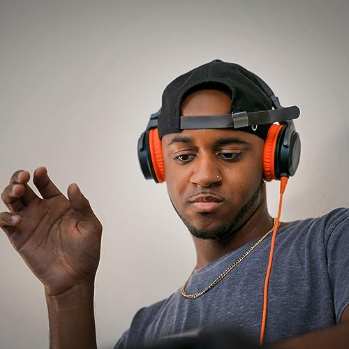 Pioneer DJ HDJ-CUE1 On-Ear Wired DJ Headphones, Foldable, Dark Silver | For new and everyday DJs, on-ear wired DJ monitoring headphones, comfortable, foldable, swivel earcups, clear cueing
