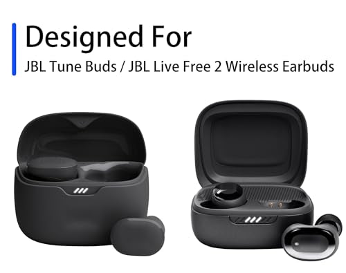 Replacement Silicone Ear Tips for JBL Tune Buds, JBL Tune Buds 2