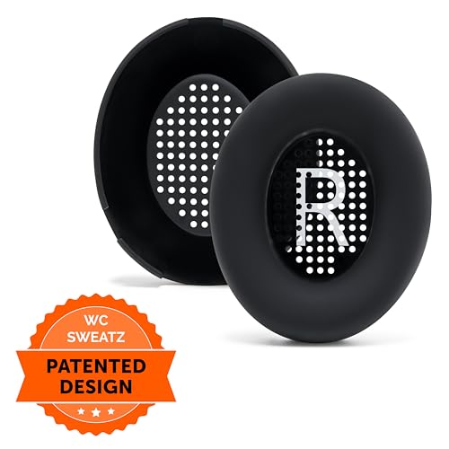 WC SweatZ QC Ultra - Patented Covers for Bose QuietComfort Ultra Gen 1 & 2 | Made by Wicked Cushions | Made with Premium Silicone, Sweatproof & Washable | Black - color: Black