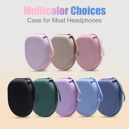 Headphone Case Compatible with JBL Tune 510BT 720BT 770NC 520BT, Light Pink | Fits JBL/Sony/Soundcore by Anker/BERIBES/KVIDIO Wireless On-Ear Headphones Headset - color: Light Pink