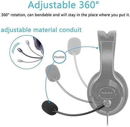 Turtle Beach Replacement Mic 3.5mm Detachable Microphone Boom for Ear Force Turtle Beach Xbox One Stealth 400 420x 450 500p 520 Recon 50x 50p 50 60p 150