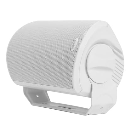 Polk Audio Atrium 4 Outdoor Speakers, Powerful Bass (Pair, White) - color: White, size: 2 Speakers, style: Atrium 4