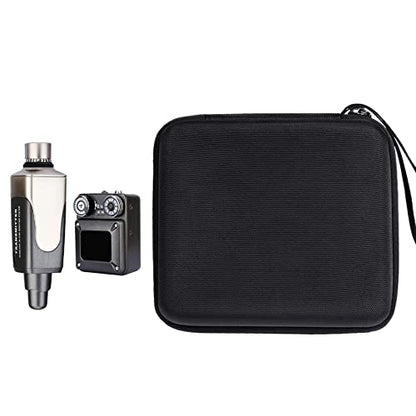 co2CREA Hard Travel Case for Xvive U4 U4R Wireless in-Ear Monitoring System | IEM System Transmitter Beltpack Receiver Compatibility, Fitted Compartments, Cable Storage Space For Wireless Accessories - size: for Xvive U4R