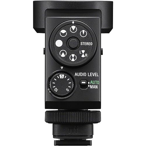 Sony Digital Shotgun Microphone ECM-M1,Black | Shoe support for battery-free & cable-free operation, Versatile selection of eight audio recording modes, Multi, Interface