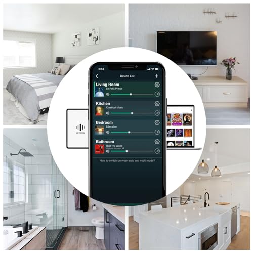Arylic Up2stream S50 Pro+, Receiver Audio WiFi e Bluetooth,Preamplifier aptX HD con ESS Sabre Dac AKM ADC Multiroom/multizone, Ricevitore Stereo Wireless con AirPlay, Spotify, Internet Radio