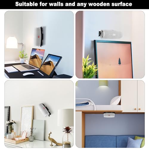 Speaker Mount Wall Ceiling Mount for JBL Charge 4/Charge 5/Flip 6/Flip 5, Wall Bracket Metal Holder for Speaker from 6.85 to 9.2 inches (Black)