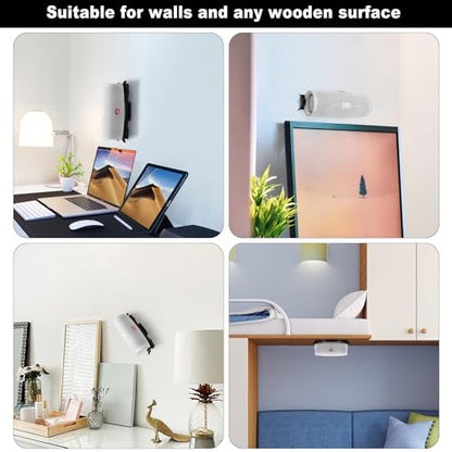 Speaker Mount Wall Ceiling Mount for JBL Charge 4/Charge 5/Flip 6/Flip 5, Wall Bracket Metal Holder for Speaker from 6.85 to 9.2 inches (Black)