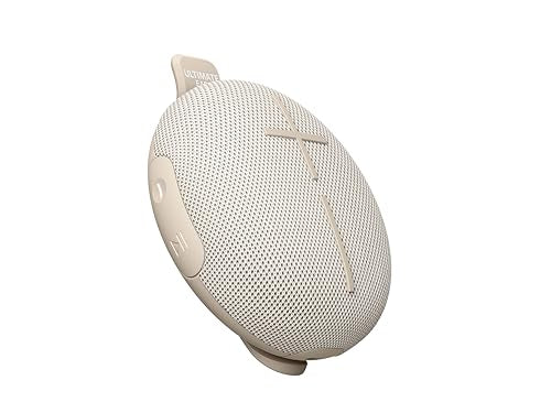 Ultimate Ears MINIROLL Ultra-Portable Waterproof Speaker - Sand | Ultra-Portable, Balanced Bass, Dustproof, 131 ft (40 m) Range - color: Sand