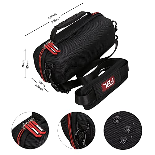 FBLFOBELI Speak Case Storage Travel Portable Cases for JBL Flip 6, Hard Shockproof Bluetooth Speak Bag