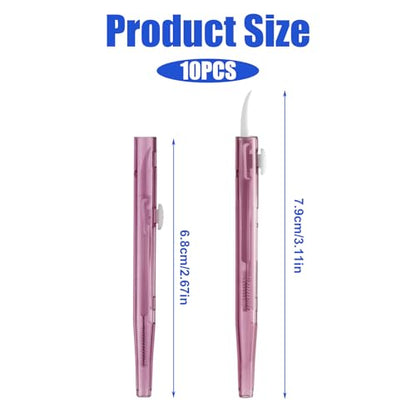 10 Pcs Charging Port Cleaner Phone Charge Port Cleaning Tool Kit Anti-Clogging Mini Brushes Cleaner Dual Side Multifunction Tools for Phone Camera Lens Speaker and Receiver - color: Purple