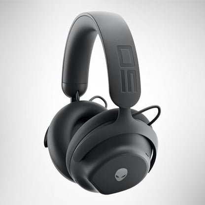 Alienware Pro Wireless Gaming Headset, ANC | 2.4GHz Radio, 50mm Graphene Drivers, Hi‑Res Audio, 20Hz‑40kHz, Transparency Mode, Dark Side of the Moon - color: Dark Side of the Moon