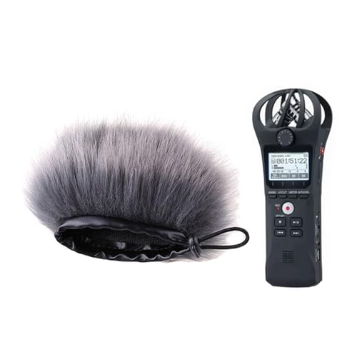 Outdoor Furry Windscreen Windshield Cover Muff for H1n Handy Recorder Microphone Windshield