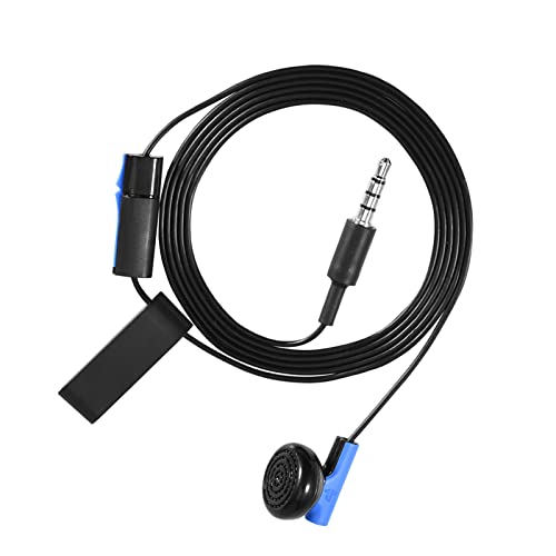 Earbuds with Mic,Ps5 Single Ear, Headset w Mic for Headset Ps6 4 Controller 3.5mm Gaming Earphone Headphone