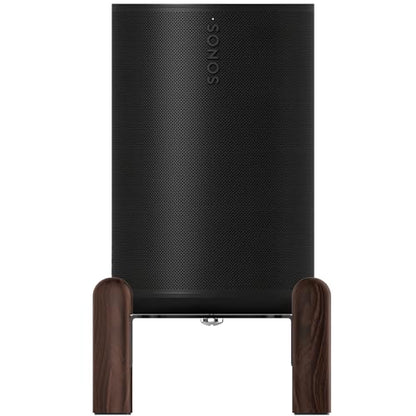 Desk Black Walnut Stand for Sonos Era100 and Era100 SL Speaker (Sonos Era100 and Era100 SL)